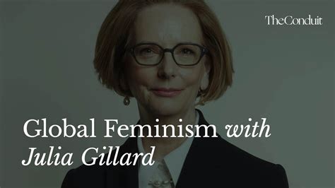 Global Feminism With Julia Gillard Youtube