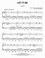 Let It Be Sheet Music | The Beatles | Piano Duet