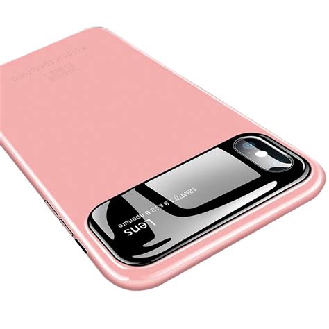 Mofi Full Coverage Pc Lens Back Camera Glass Case For Iphone Xs Max