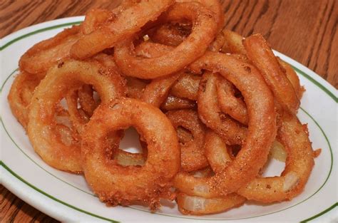 Delicious Pancake Batter Coated Onion Rings