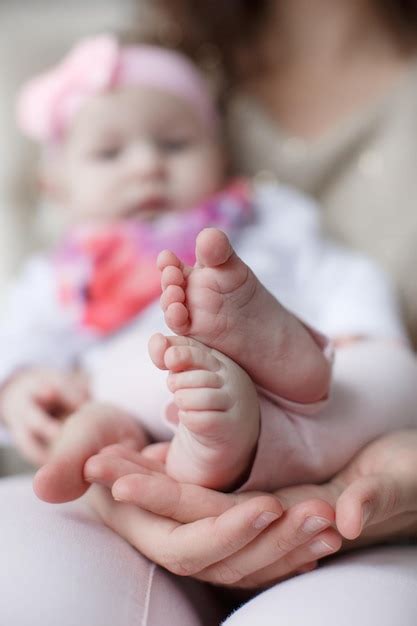 Free Photo Cute Baby Boy Closeup Feet