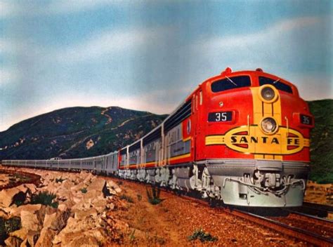 Santa Fe Streamliner Scenic Railroads Railroad Photography Train