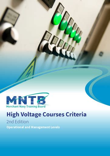High Voltage Courses Criteria Second Edition Witherbys