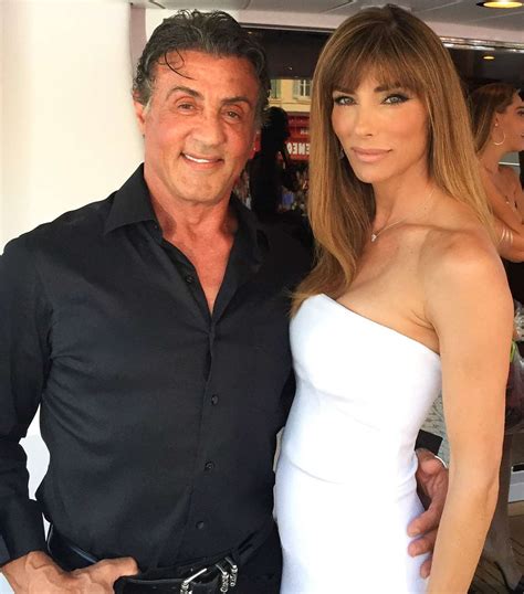 sylvester stallone and wife jennifer flavin celebrate 25th anniversary