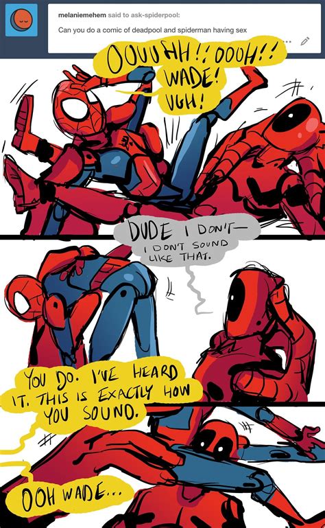 Pin By Allie Egland On Spooderpool And Marvel Deadpool And Spiderman Spideypool Deadpool