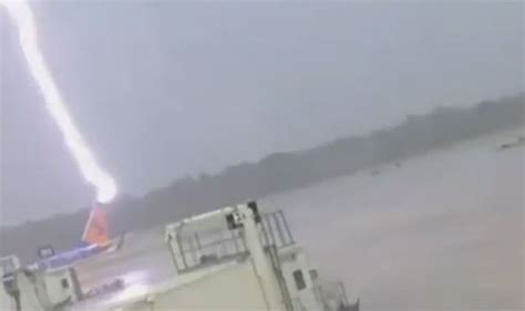 Viral Video Shows Airport Worker Get Struck By Lightning Travel News
