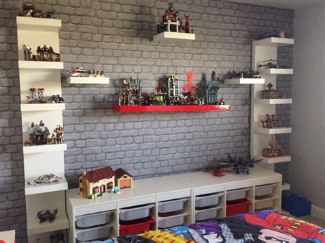 Lego Creation Station Lego Storage Lego Themed Bedroom Boys Room Lego