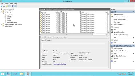 Event Viewer And Windows Logs