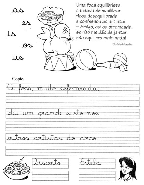 Blog Professor Zezinho 87 Atividades Para A Alfabetização