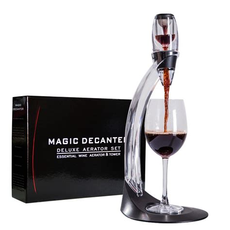 Red Wine Aerator Restrictive Nozzle Set Magic Quick Decanter Dispenser Bar Tools Complete Set