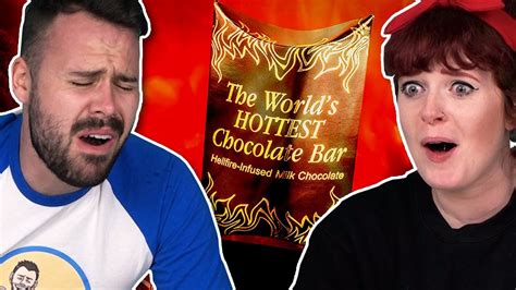 The list of the hottest peppers in the world is growing all the time. Irish People Try The World's Hottest Chocolate (9 Million ...
