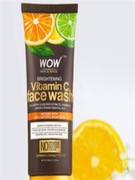Buy Wow Skin Science Brightening Vitamin C Face Wash No Parabens