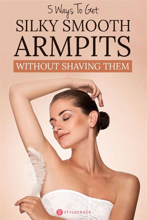 It's a good way to prevent that pit stain from getting any worse than it already is. 5 Ways To Get Silky Smooth Armpits Without Shaving Them # ...