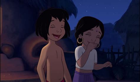 Image Shanti And Mowgli Are Both Laughing  Disney Wiki Fandom Powered By Wikia