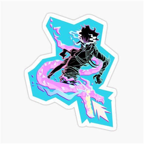 Promare Lio Fotia Awakening Sticker By Sadtheburrito Redbubble