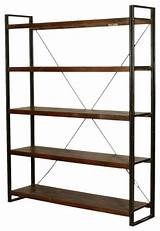 Standing Wood Shelves