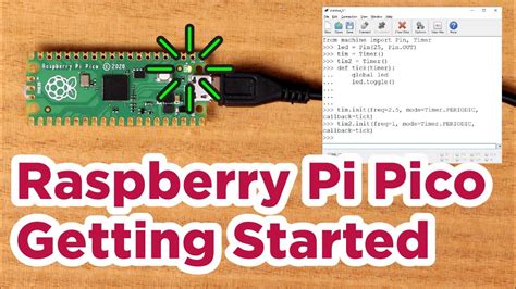 Raspberry Pi Pico Getting Started With Micropython Repl On Windows Youtube