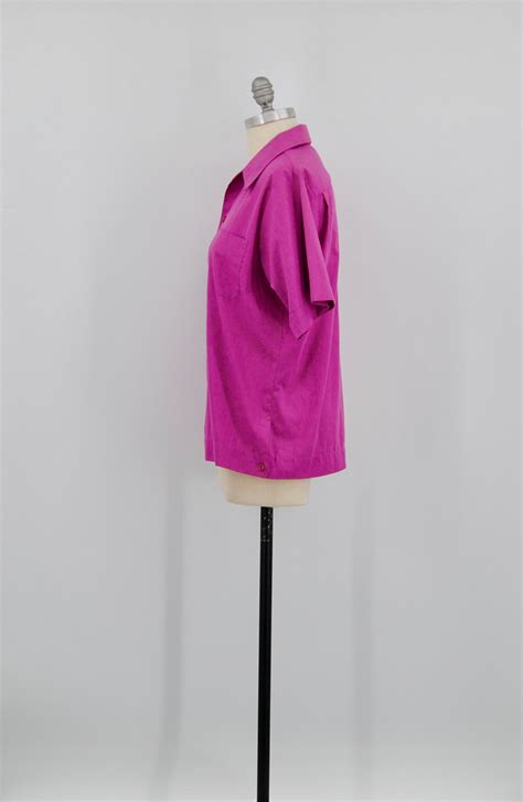 Vintage 80s Purple Bowling Shirt By King Louie Shop Thrilling