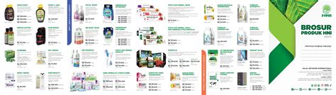 Brosur Dan Katalog Terbaru Herbal Hni Hpai 2021 Marketing Tool Agen Hni
