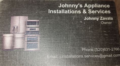 Johnnys Appliance Installations And Services