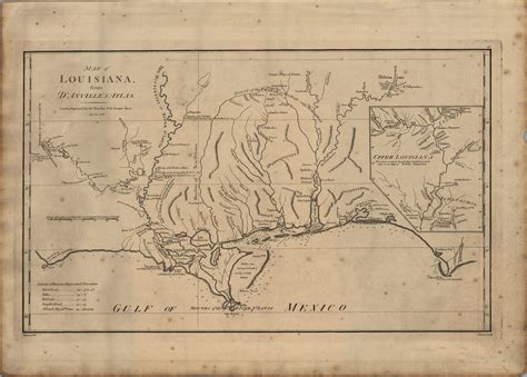 Map Of Louisiana Yana And Marty Davis Map Collection