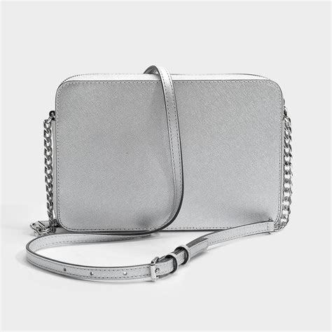 Michael Kors Handbags Silver Metallic