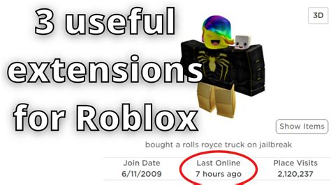3 Useful Extensions For Roblox Youtube