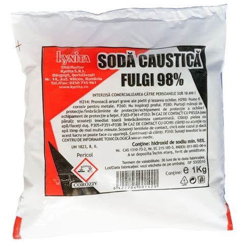 Soda Caustica Fulgi Concentratie 98 1kg Cumpara Acum Cleanexpertro