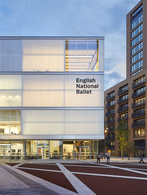 画廊 英国国家芭蕾舞团中心大楼 Glenn Howells Architects 2