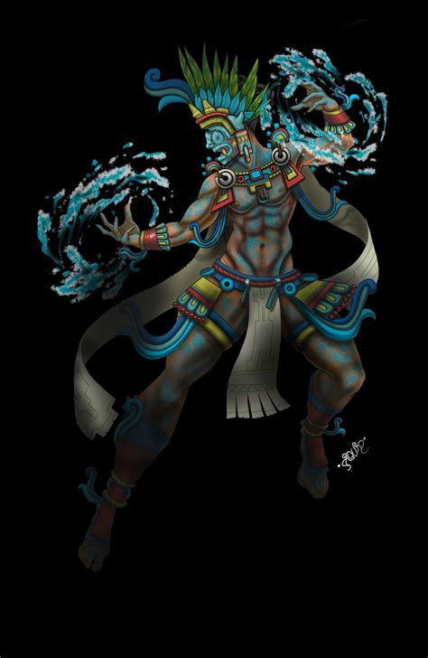 Tlaloc Character Concept Character Art Character Design Aztec Artwork Indian Clubs Aztec
