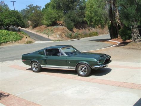 Shelby Gt350 Fastback 1968 Highland Green For Sale 8t012j134476 0917