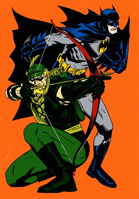 Batman And Green Arrow By Barrington82 On Deviantart