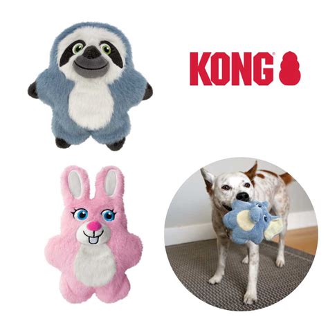 Kong Snuzzles Kiddos Cute Dog Toy Podgy Paws