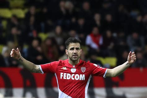 Football Ligue 1 à Monaco Cesc Fabregas Renaît De Ses Cendres