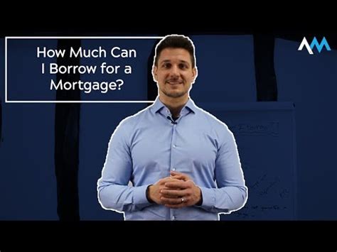 Then, we take things a few steps further, factoring in taxes, insurance — even homeowner association dues. How Much Can I Borrow for a Mortgage? - YouTube