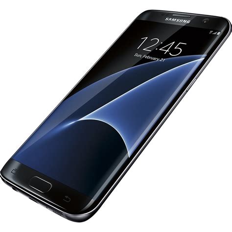 Customer Reviews Samsung Galaxy S Edge GB Unlocked Black Onyx G F EDGE BLK Best Buy