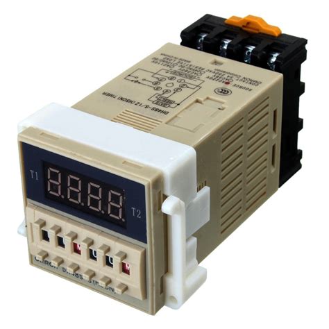 Thgs Ac 220v 5a Programmable Double Time Timer Delay Relay Device Tool