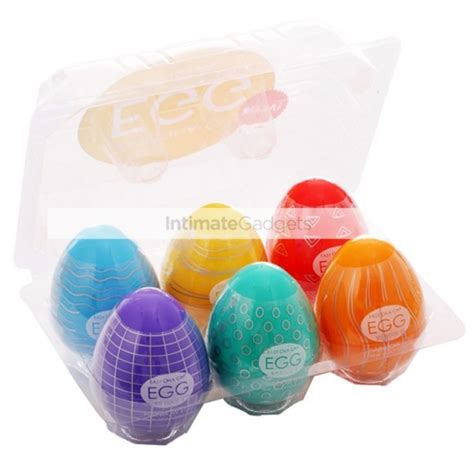 Easy Beat Egg Male Masturbators 6 Pack Sex Toys Free