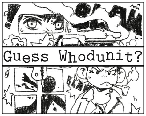 Guess Whodunit By Tyler Crumrine