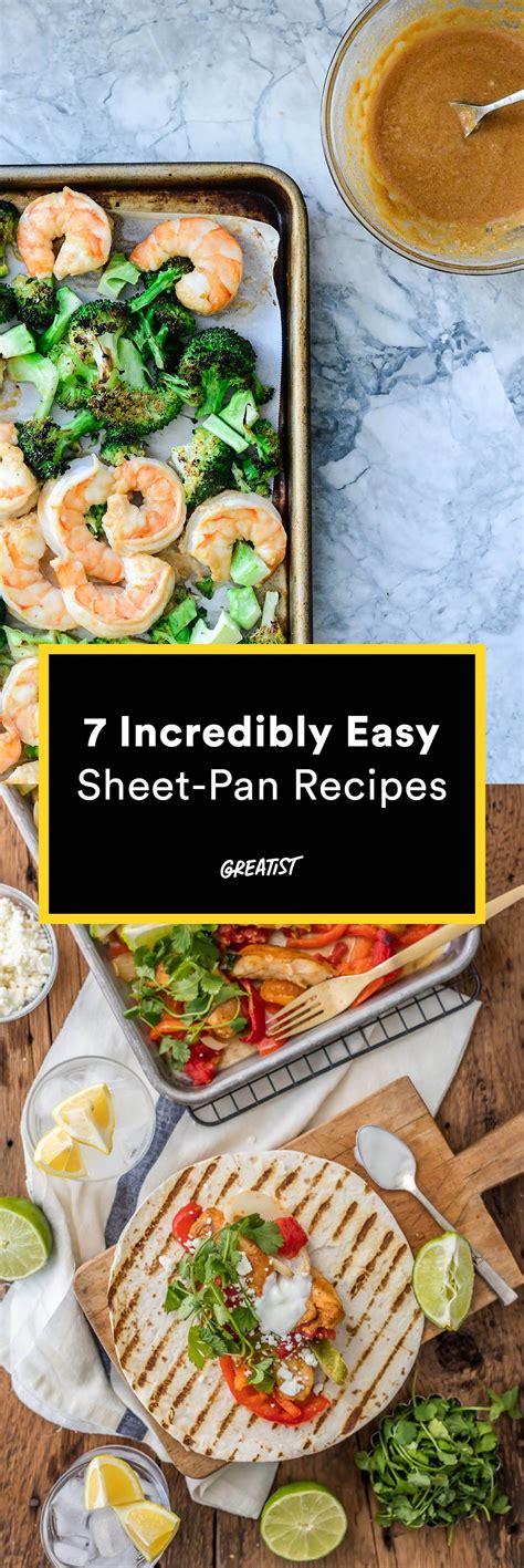 For Those I Don T Want To Cook Days Eat One Dish Meals Sheet Pan Recipes