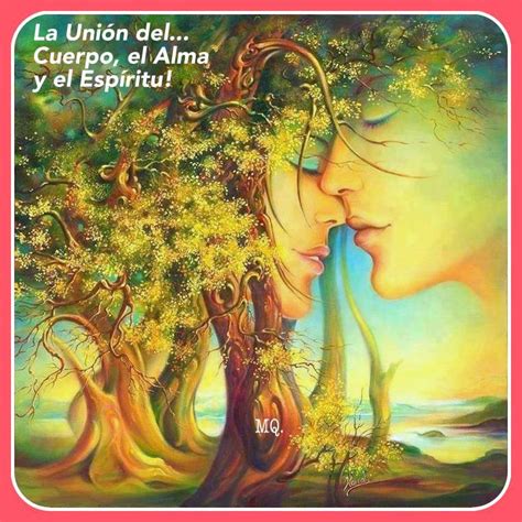 Universo Espiritual Compartiendo Luz La Union Del Cuerpo El Alma Y