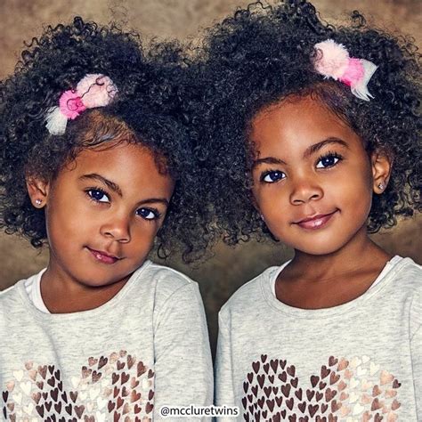 Mcclure Twins Twin Baby Girls Mcclure Twins Beautiful Black Babies