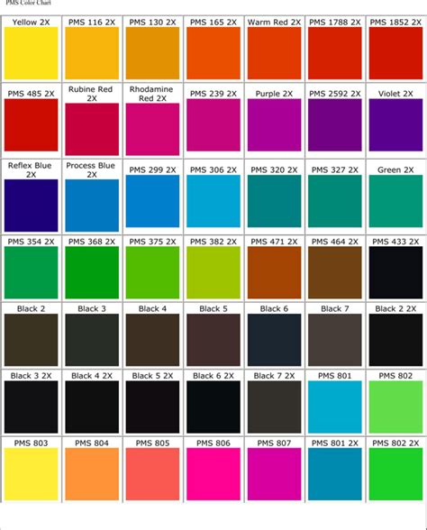 Download Pantone Matching System Color Chart For Free Page 20