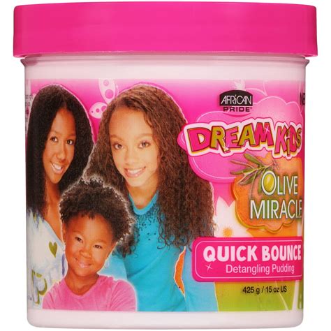 African Pride Dream Kids Olive Miracle Hair Detangling Pudding Leave In
