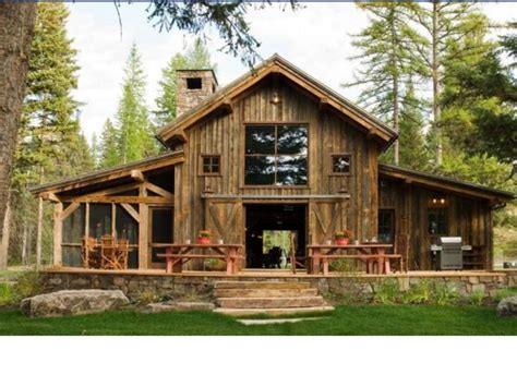 Pin By Dave Armstrong On Log Cabin Barn House Design Barn House