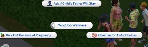 Woohoo Wellness And Pregnancy Overhaul Module 5 Lumpinous Sims 4 Mods