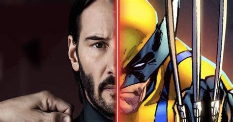 Keanu Reeves Is The Mcus Wolverine In Incredible New Fan Art
