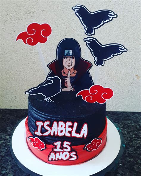 Akatsuki Naruto Birthday How To Make Cake Cupcake Cakes