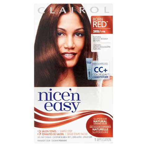 Sieve through muslin cloth to get dye to dye me to decide! Clairol Nice 'n Easy Born Red Permanent Hair Color, 5RB ...
