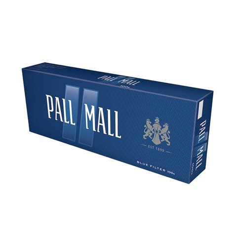 Pall Mall Blue Filter 100 Box 200 Baja Duty Free